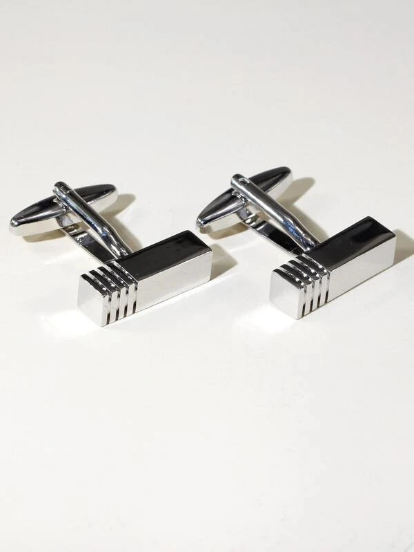 Fashionable and Popular Men Metal Cufflinks Copper for Jewelry Gift and for a Stylish Look