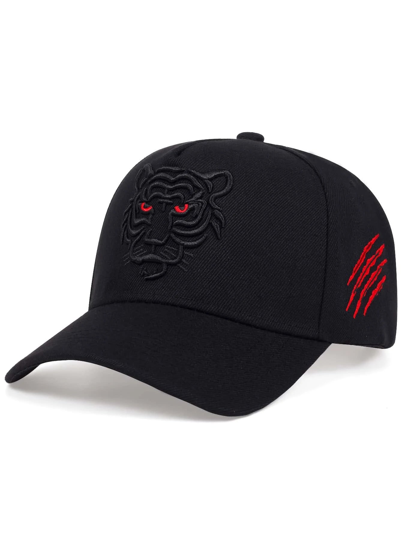 Men Animal Head Embroidered Baseball Cap