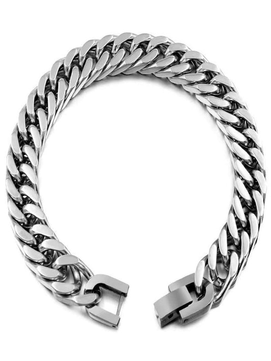 Fashion Stainless Steel Minimalist Bracelet For Men For Daily Decoration