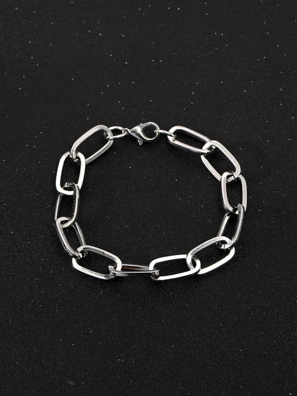 Men Minimalist Bracelet Punk Hip Pop Style