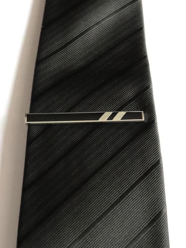 Men Two Tone Tie Clip