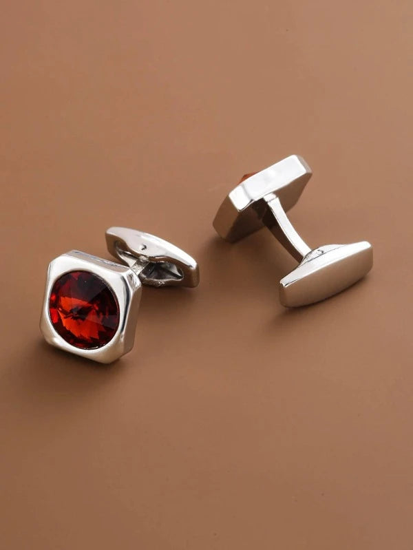 1Pair Men Square Cufflinks For A Stylish Look Gift For Party