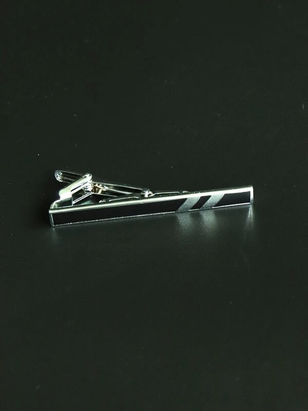 Men Two Tone Tie Clip