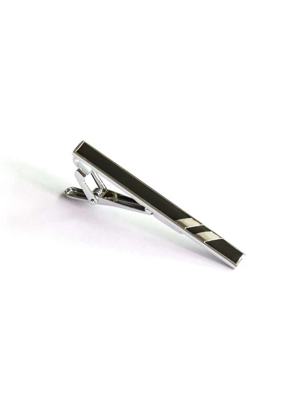 Men Two Tone Tie Clip