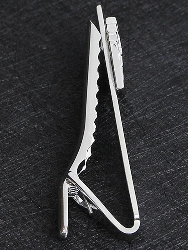 Men Playing Card Decor Tie Clip