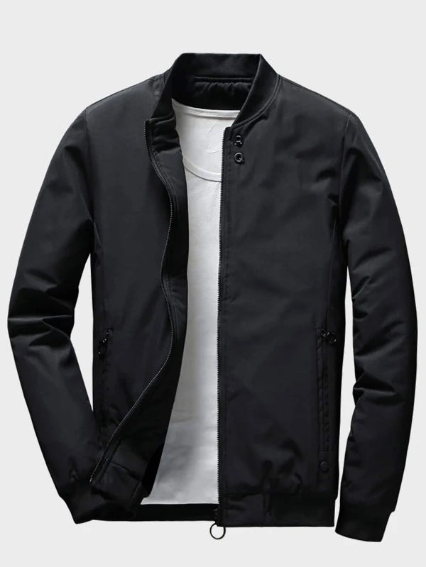 Manfinity Mode Men Zip Up Bomber Jacket