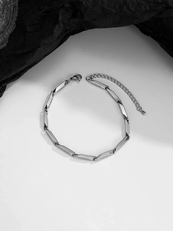 Men Geometric Decor Bracelet