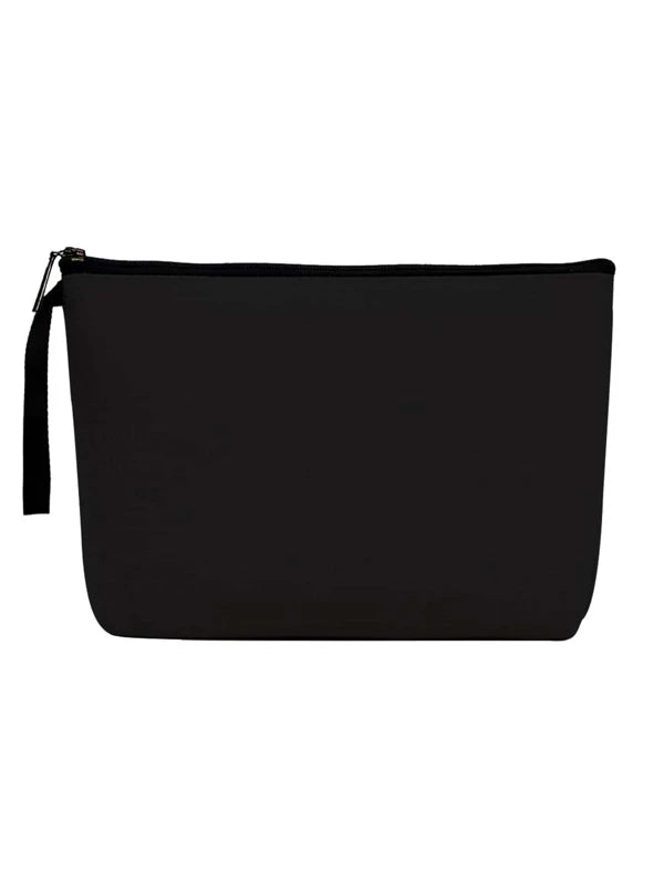 Zipper Polyester Cosmetic Bag Storage Bag Clutch Toiletry Organizer Women Zipper Make Up Bag