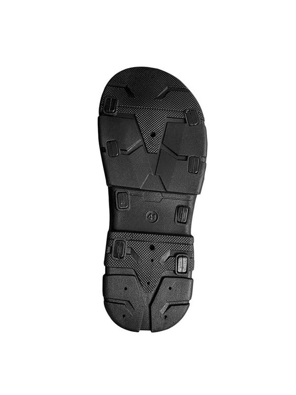 Men Breathable Letter Graphic Release Buckle Decor Sports Sandals, Sporty Fabric Sandals For Summer