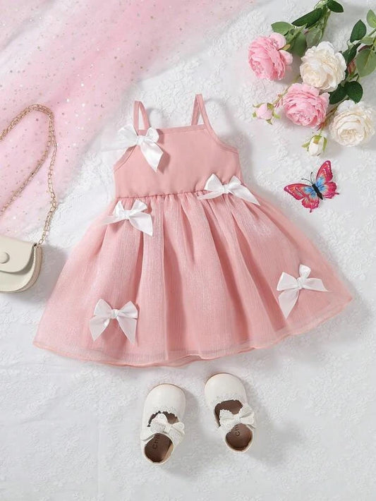 Baby Bow Front Cami Dress