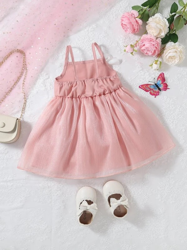 Baby Bow Front Cami Dress