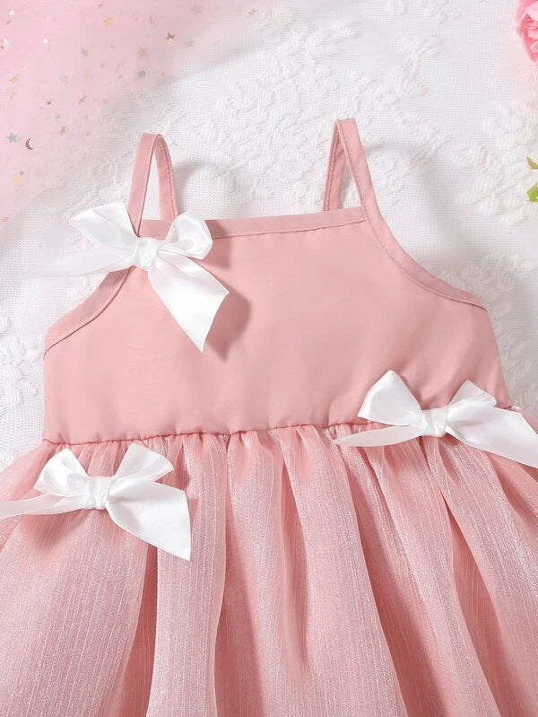 Baby Bow Front Cami Dress