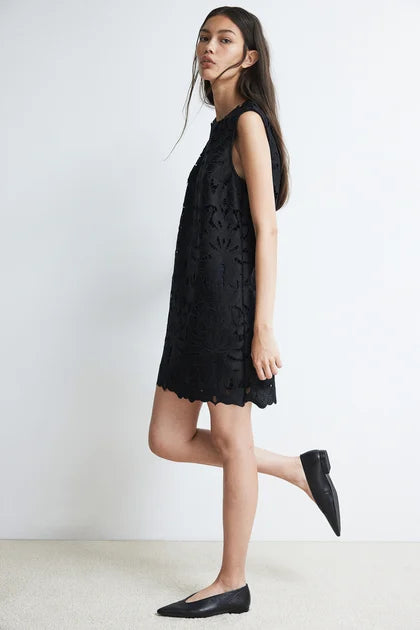 Broderie anglaise dress