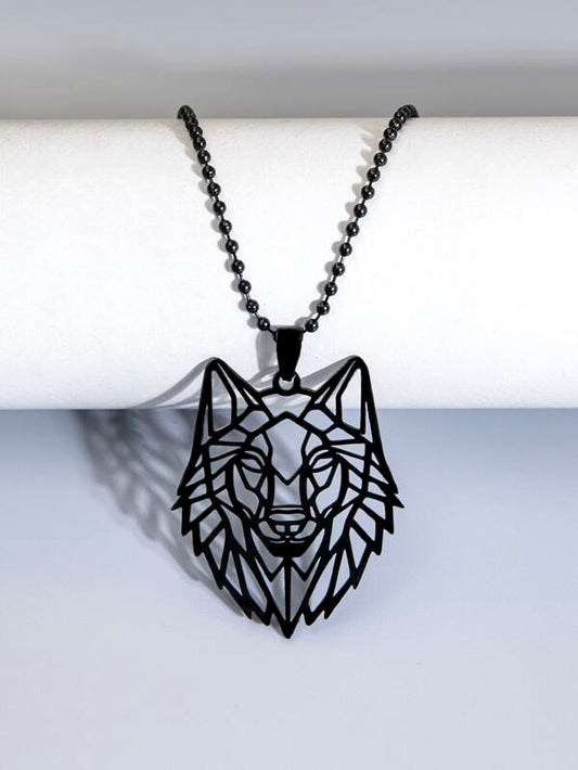 Men Hollow Pendant Necklace