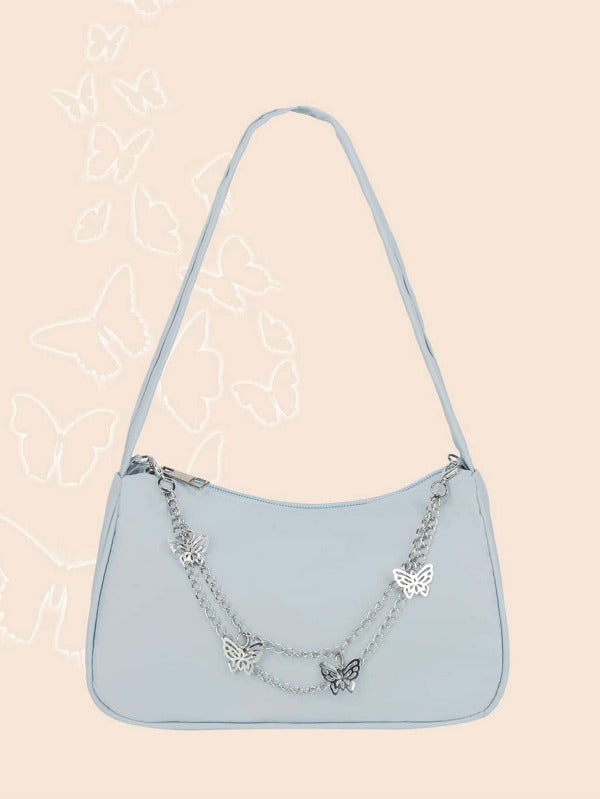 Mini Minimalist Chain Decor Shoulder Bag