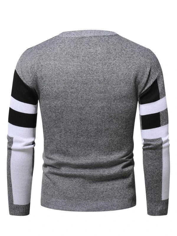 Manfinity LEGND Men Color Block Sweater