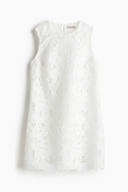 Broderie anglaise dress