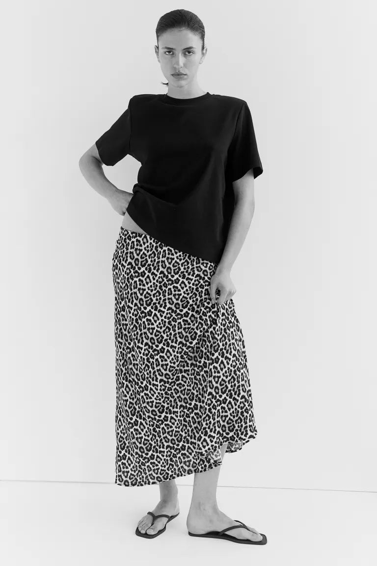 Viscose Crepe Skirt