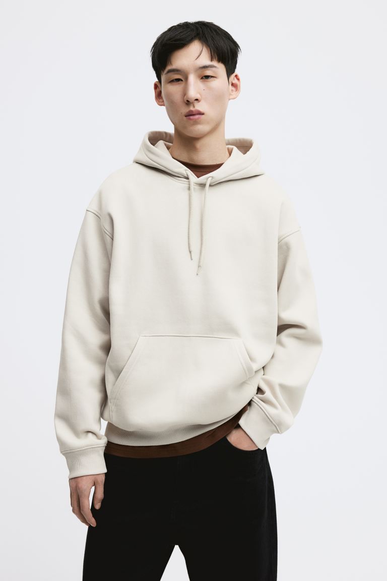 Loose Fit Hooded Top