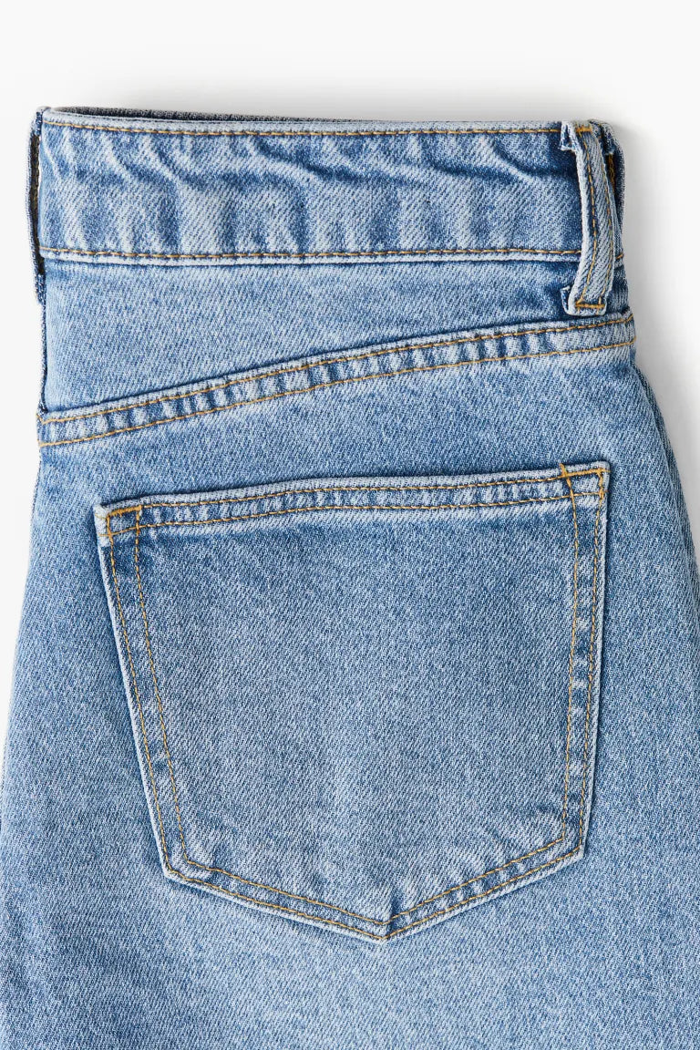 Denim Bermuda Shorts