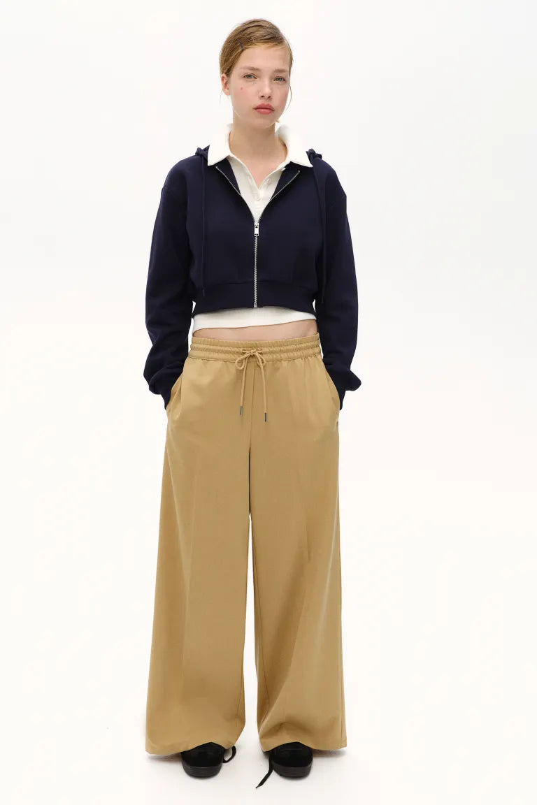 Wide Pull-on Trousers