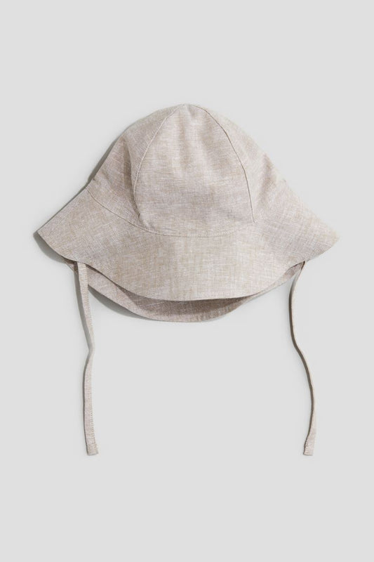 Linen Blend Sun Hat