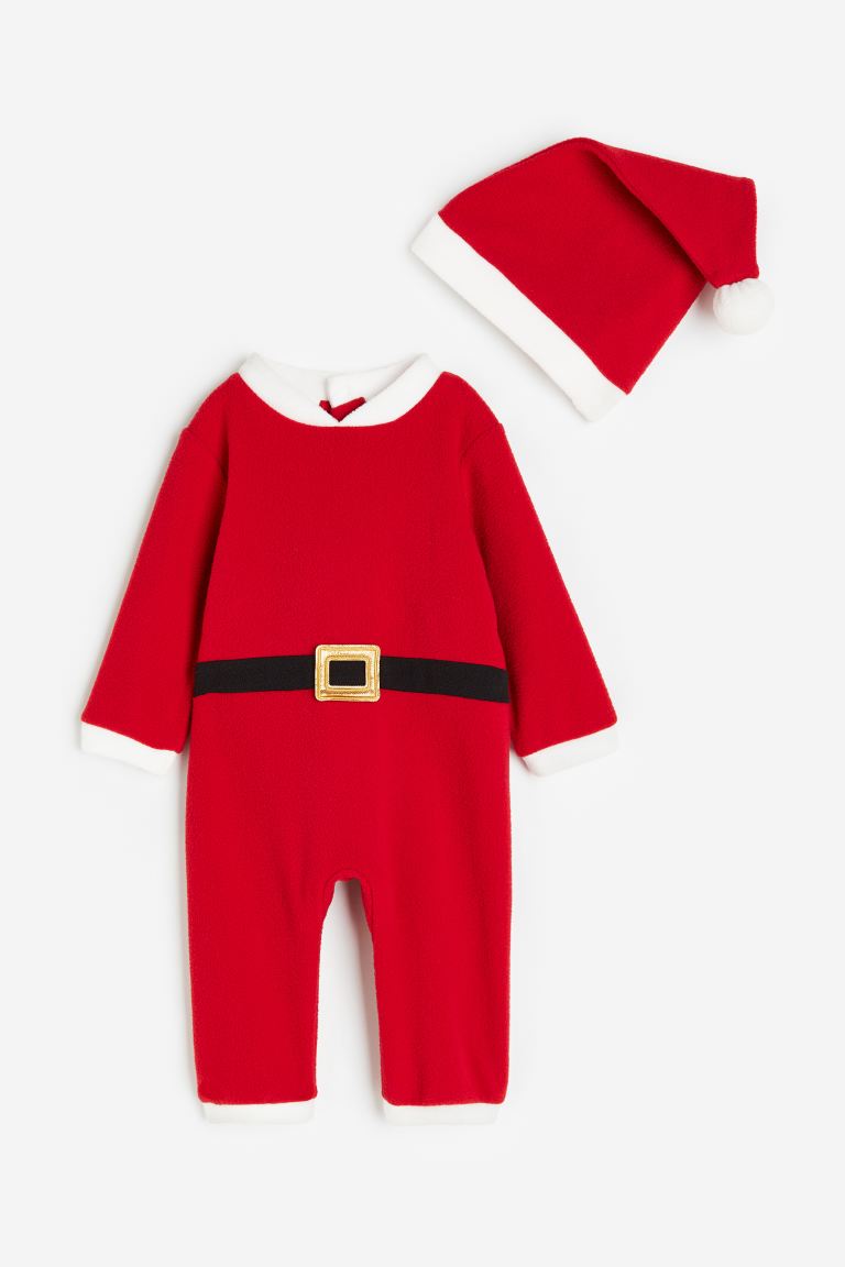 Fleece Santa Claus Costume