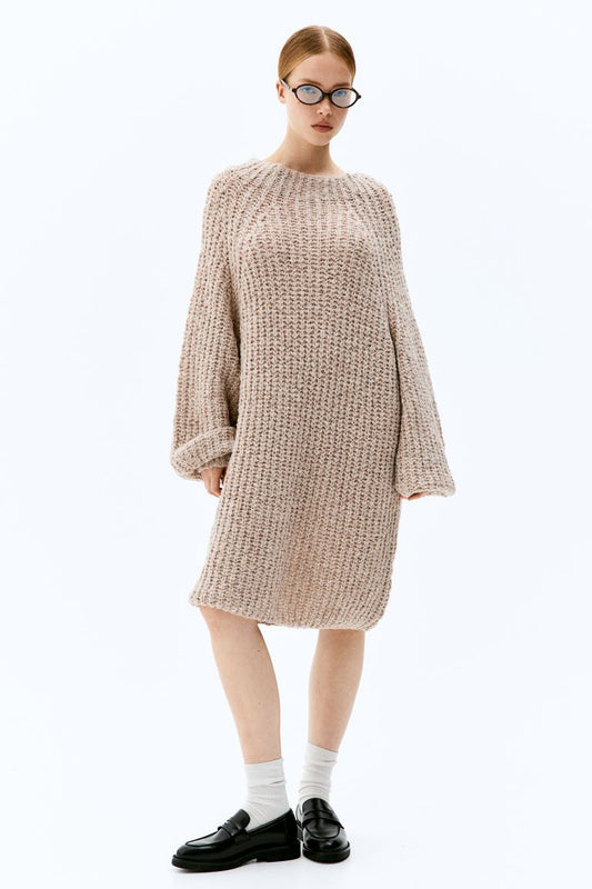 Elastic Knit Dress