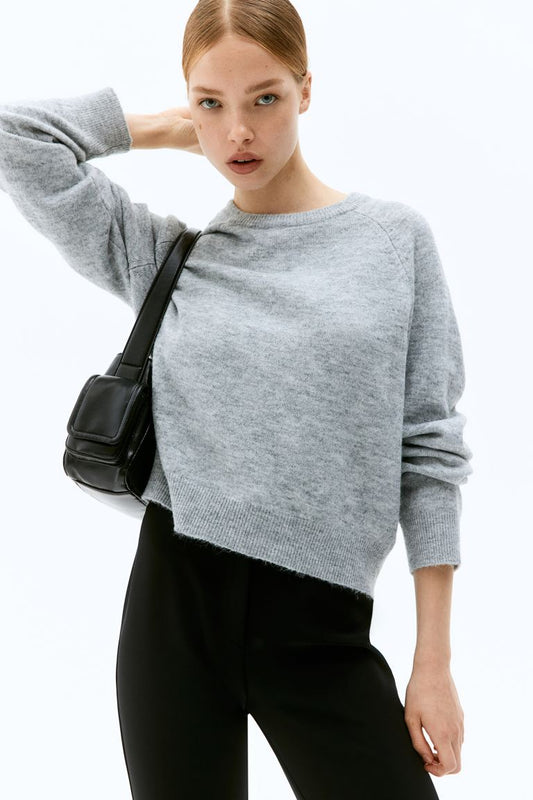 Short Thin Knit Sweater