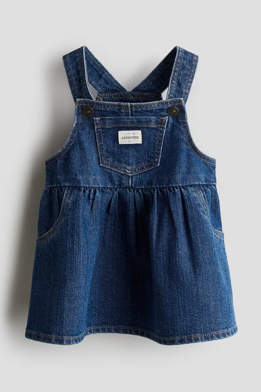 Cotton Overalls Dress