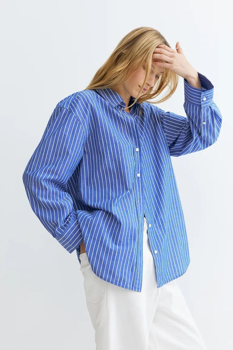 Loose Fit Cotton Shirt