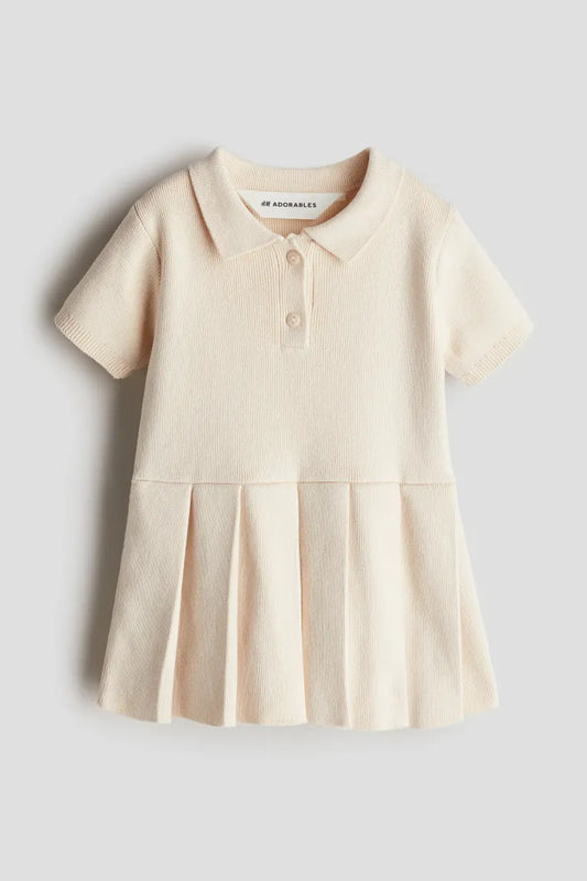 Cotton Fine Knit Dress