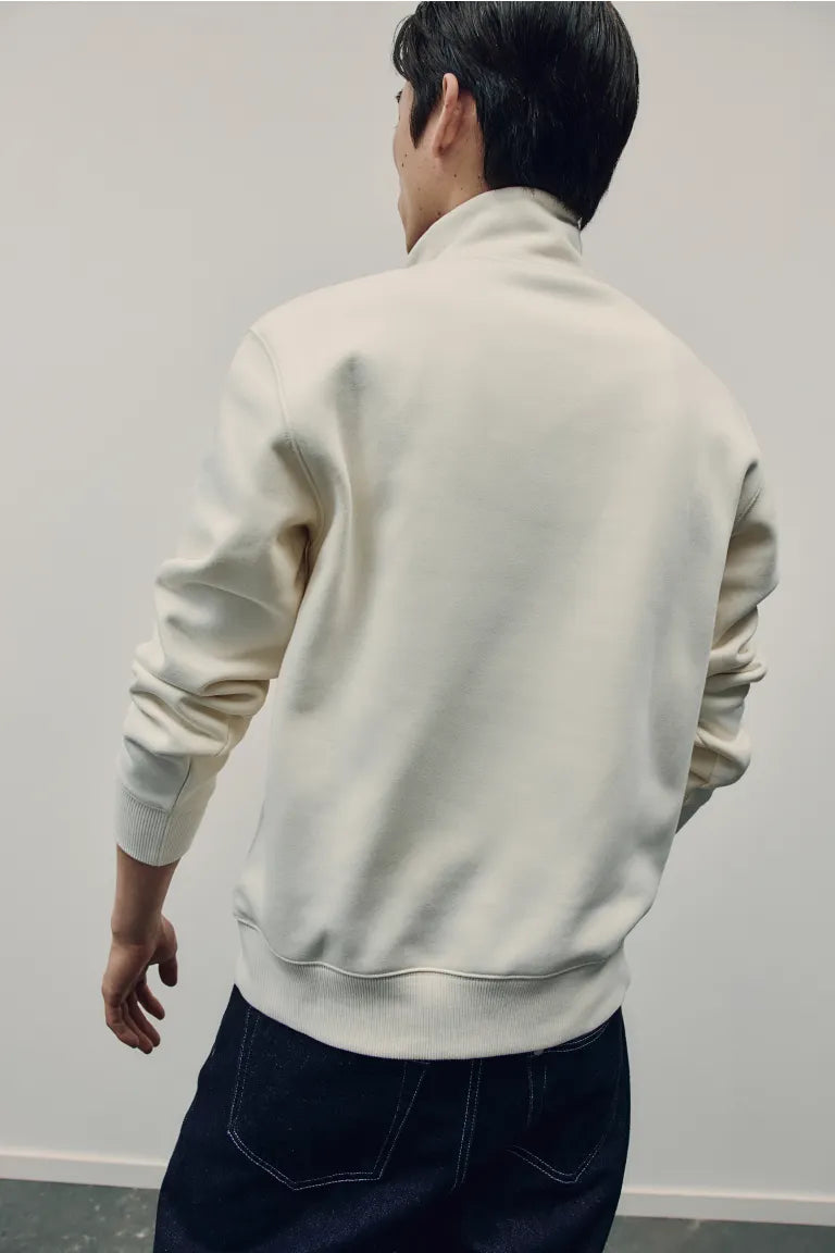 Regular Fit Half Zip Sweatshirt