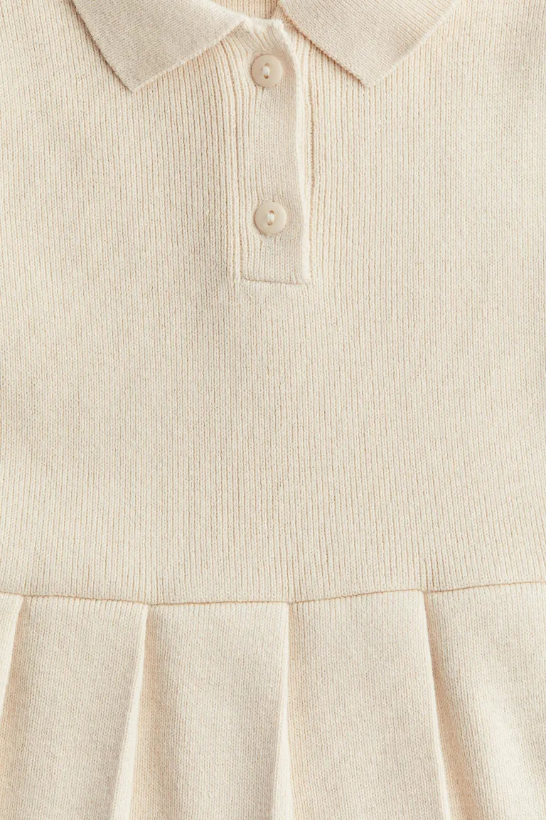 Cotton Fine Knit Dress