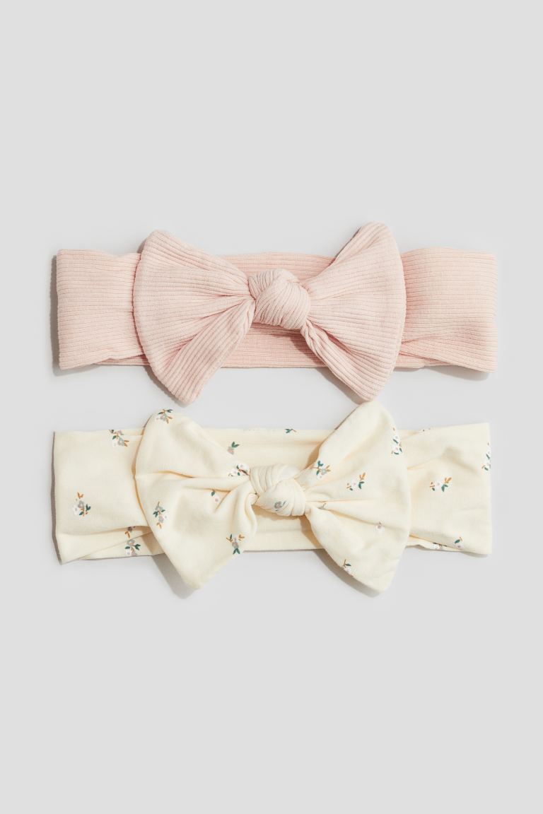 2-Pack Bow Detailed Hair Band