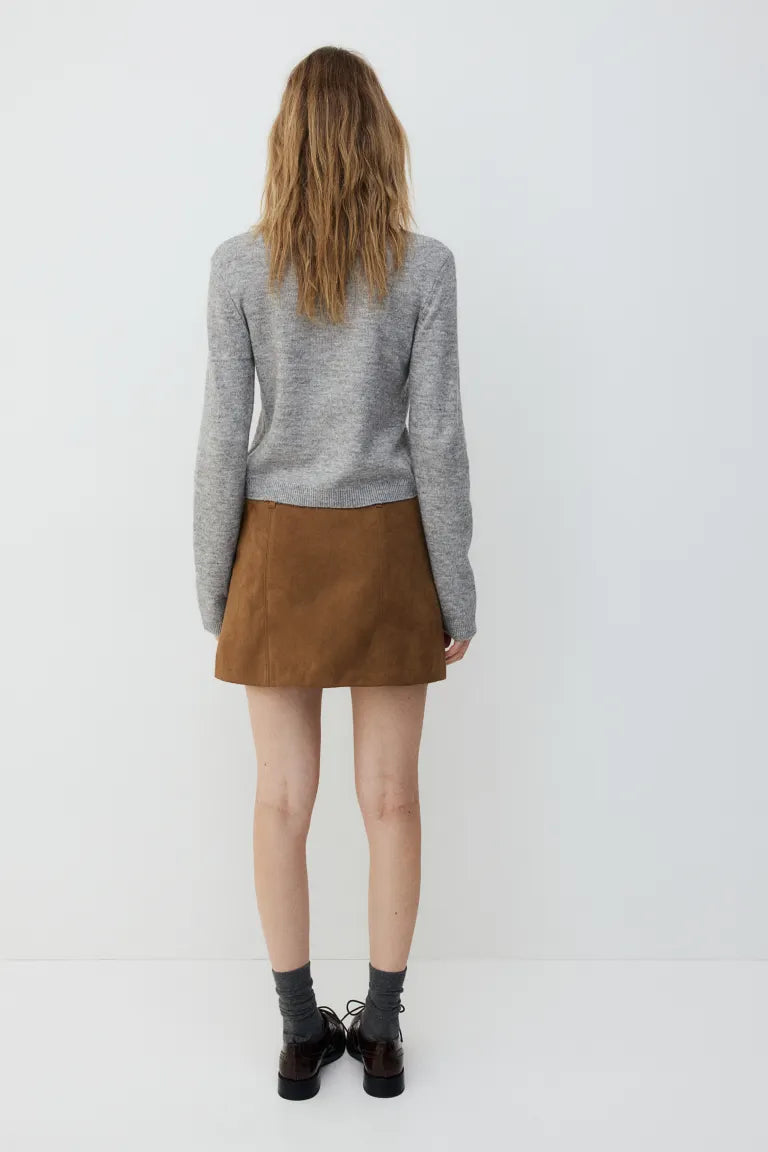 Bell Cut Mini Skirt