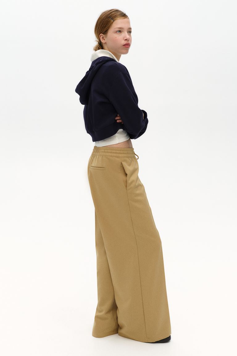 Wide Pull-on Trousers