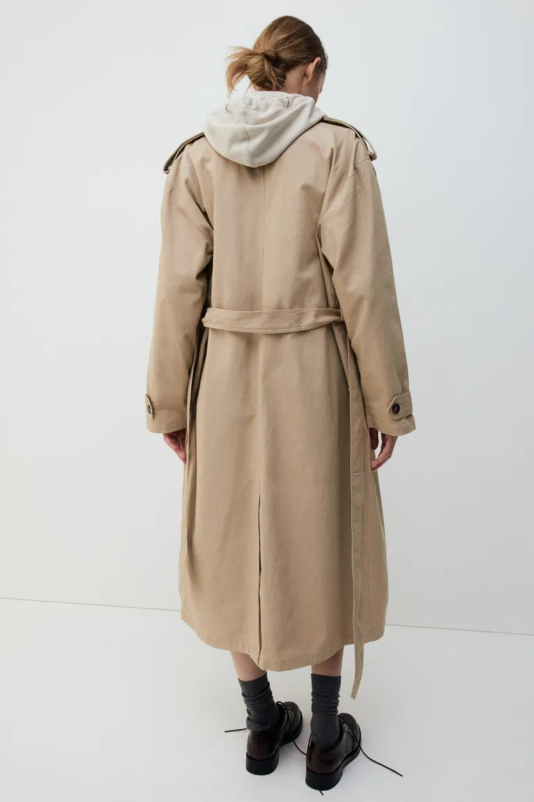 Gabardine Trench Coat