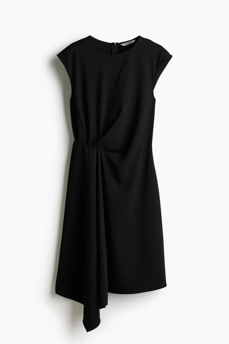 Draped dress