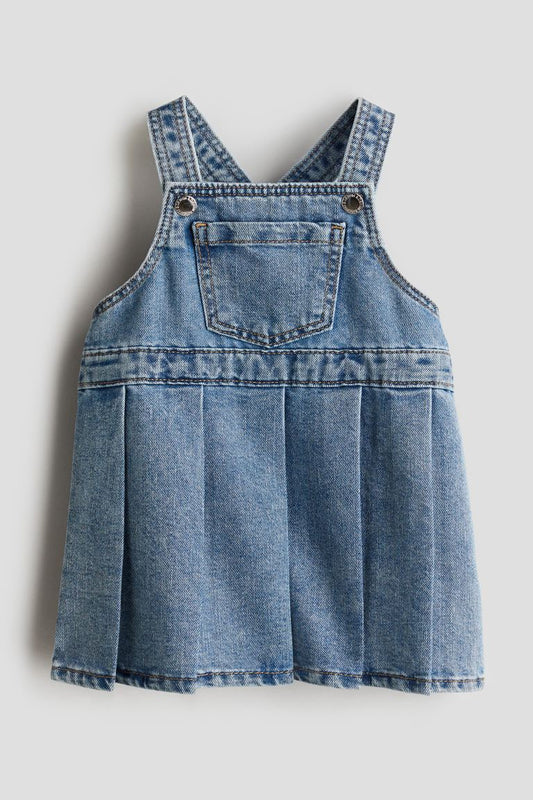 Denim Overalls Dress