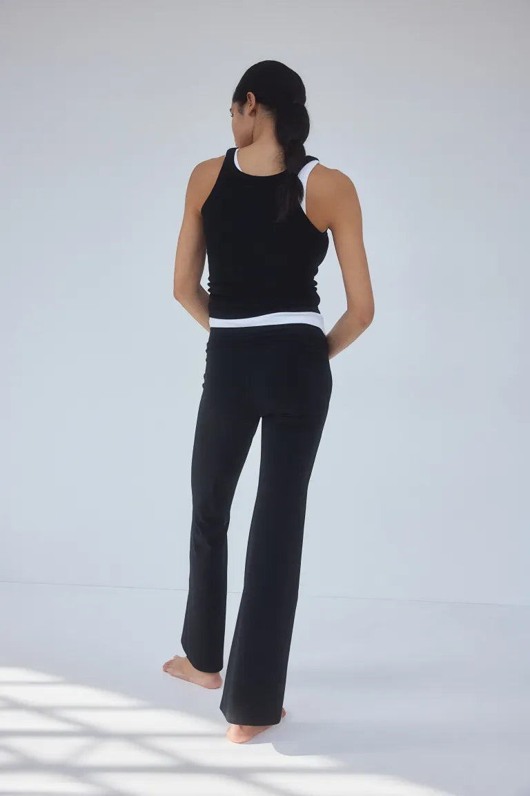 Spanish Leg Jersey Trousers