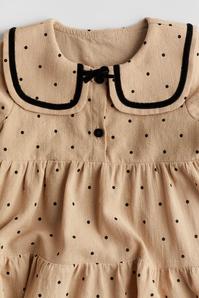 Collared Cotton Dress