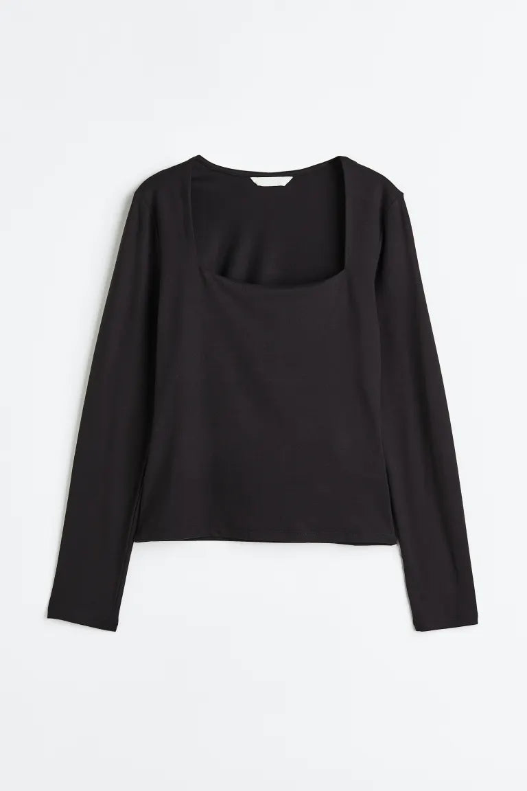 Long Sleeve Jersey Top