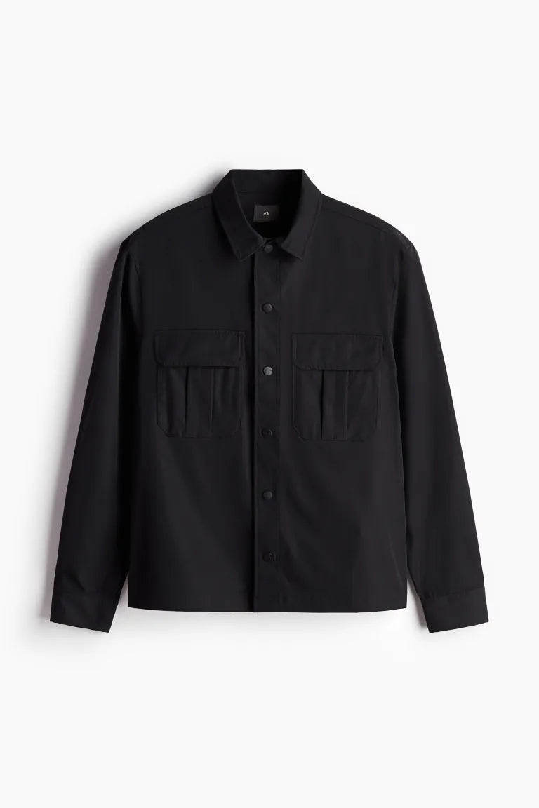 Regular Fit Utility Overshirt Shirt