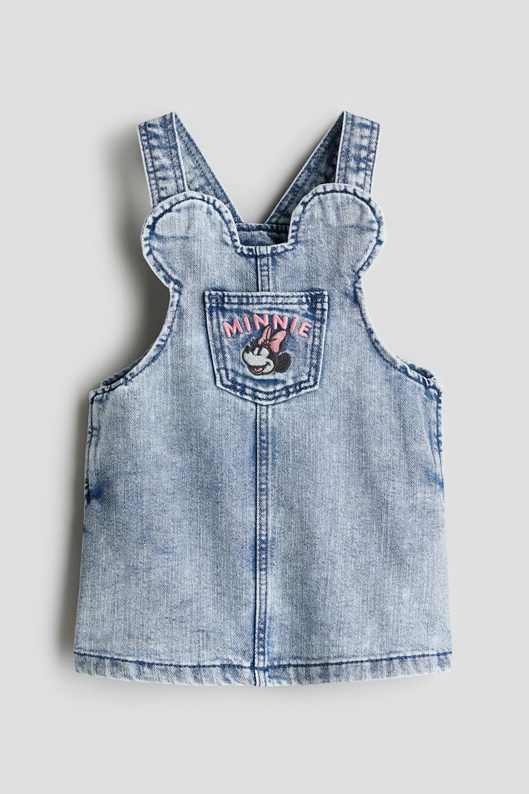 Denim Overalls Dress