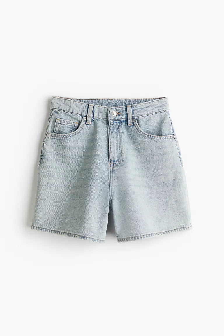 Mom High Denim Shorts