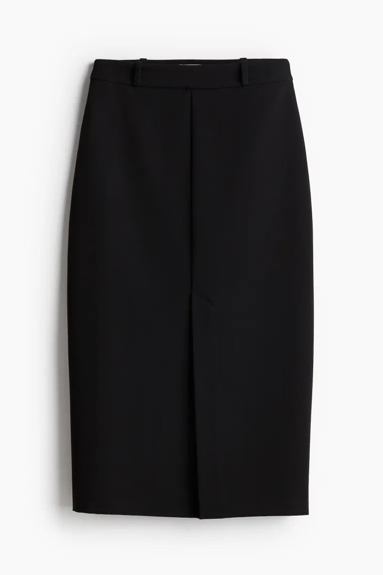 Gabardine Pencil Skirt