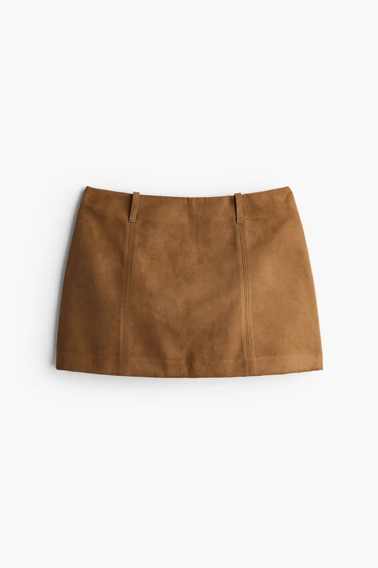 Bell Cut Mini Skirt