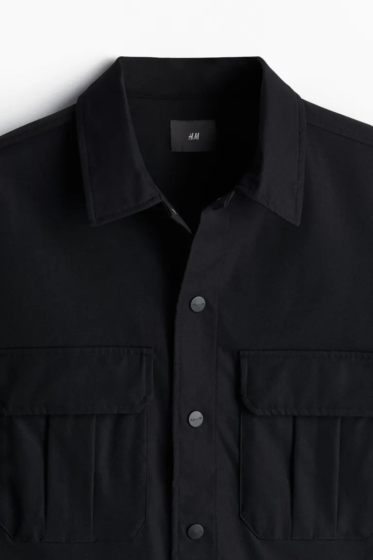 Regular Fit Utility Overshirt Shirt