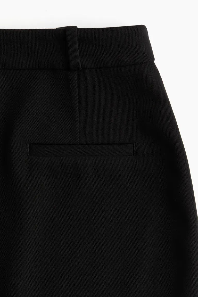 Gabardine Pencil Skirt